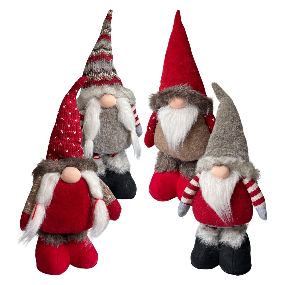 Muñeco Patilargo Navidad Gnomo 65 cm - Imagen 2