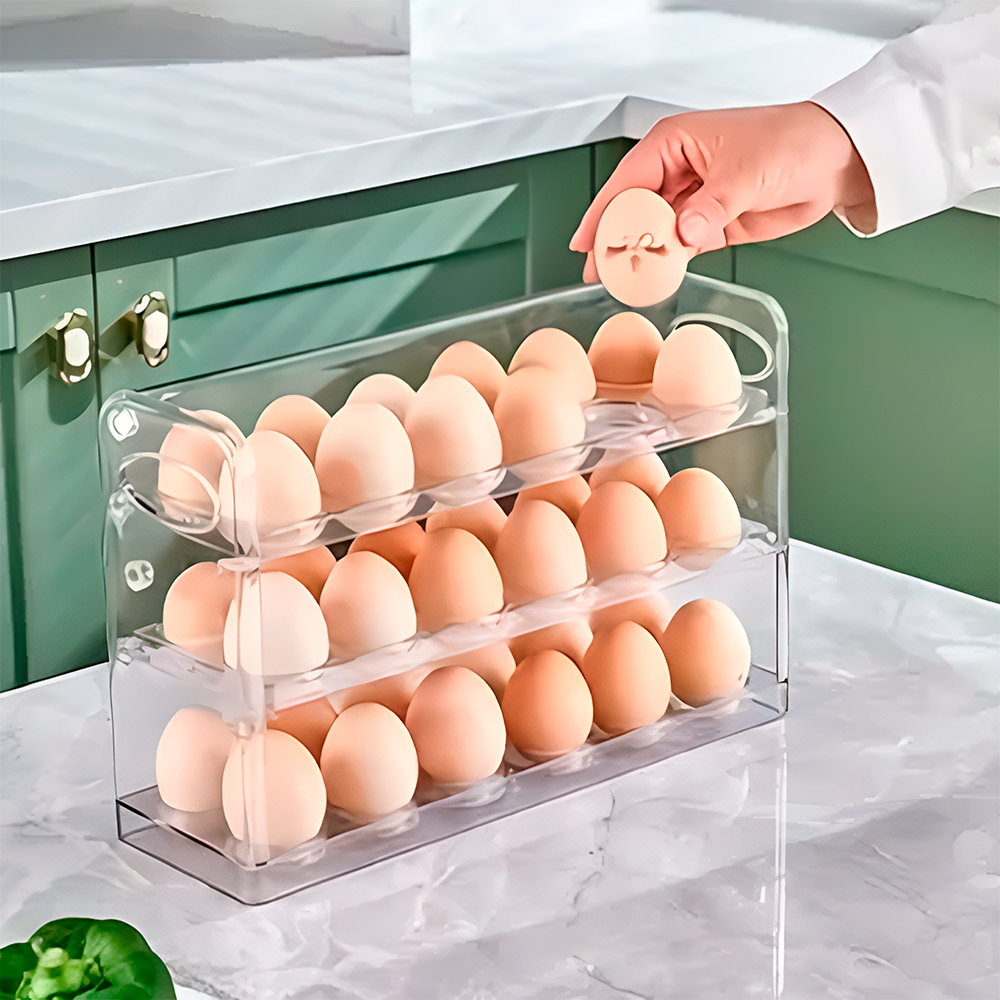 Organizador de Huevos 3 Niveles 36 Compartimientos - Imagen 3