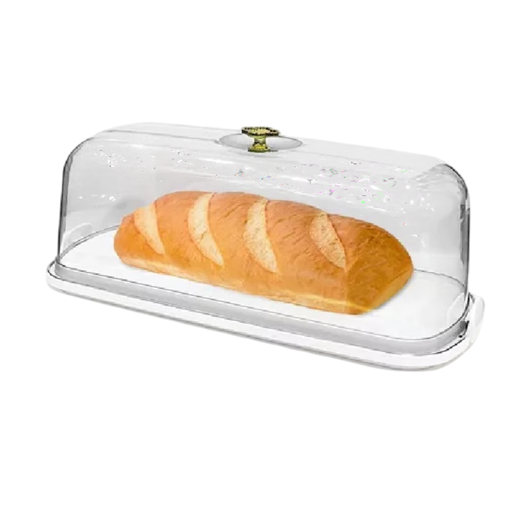 Panera de Plástico Rectangular con Tapa Sellada