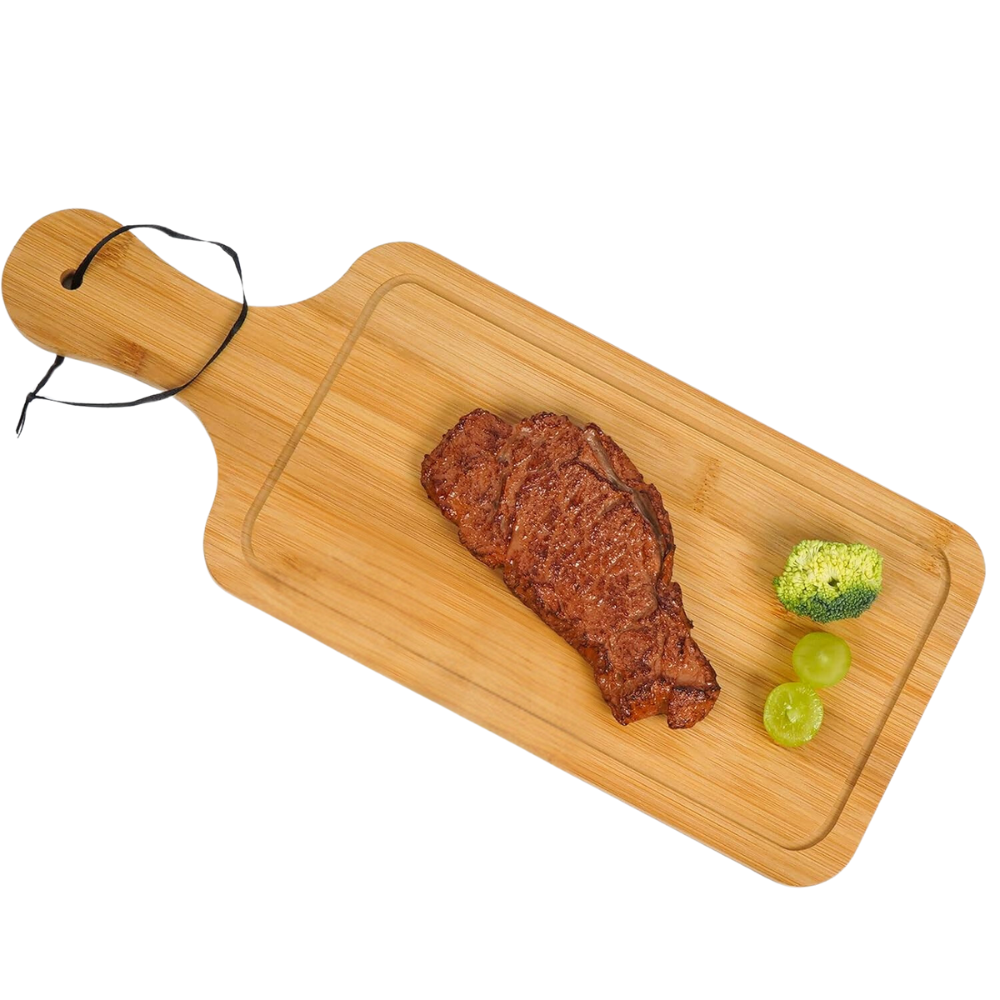 Tabla Pizzera Multifuncional Rectangular con Mango