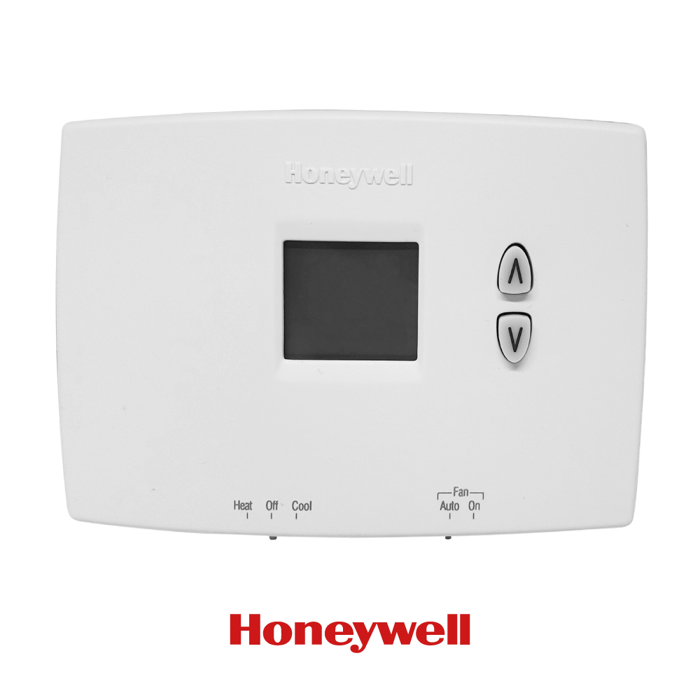 TERMOSTATO 1 ETAPA DIGITAL NO PROGRAMABLE HORIZONTAL (PRO 1000) HONEYWELL TH1110DH1003